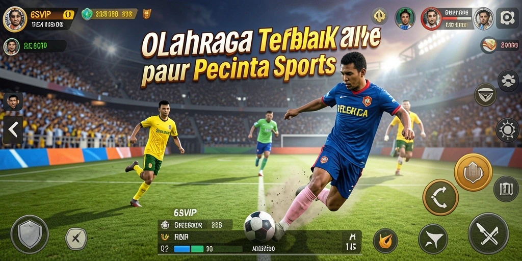 Tampilan menarik gameplay olahraga di 6SVIP.
