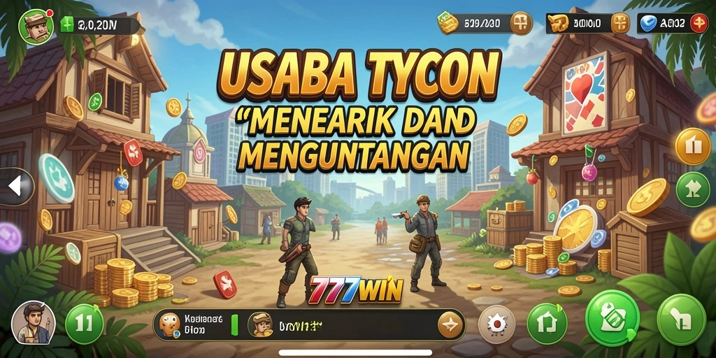 Gameplay Tycoon yang menarik dan penuh strategi dari 777WIN.