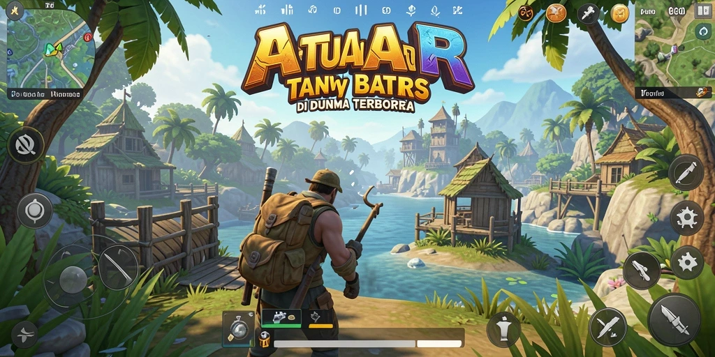Gameplay AFAF menampilkan eksplorasi dunia terbuka yang menarik.