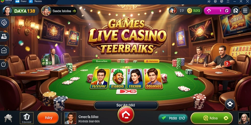 Tampilkan momen seru permainan Live Casino di DAYA138.