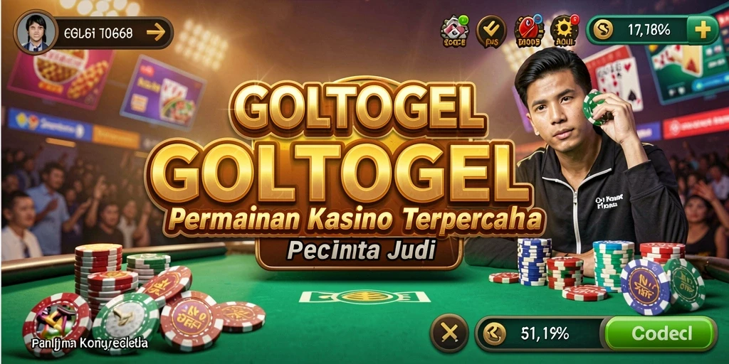 Tampilan seru gameplay Kasino GOLTOGEL dengan berbagai permainan.
