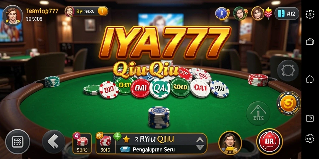 Tampilan gameplay QiuQiu yang seru dan menegangkan.