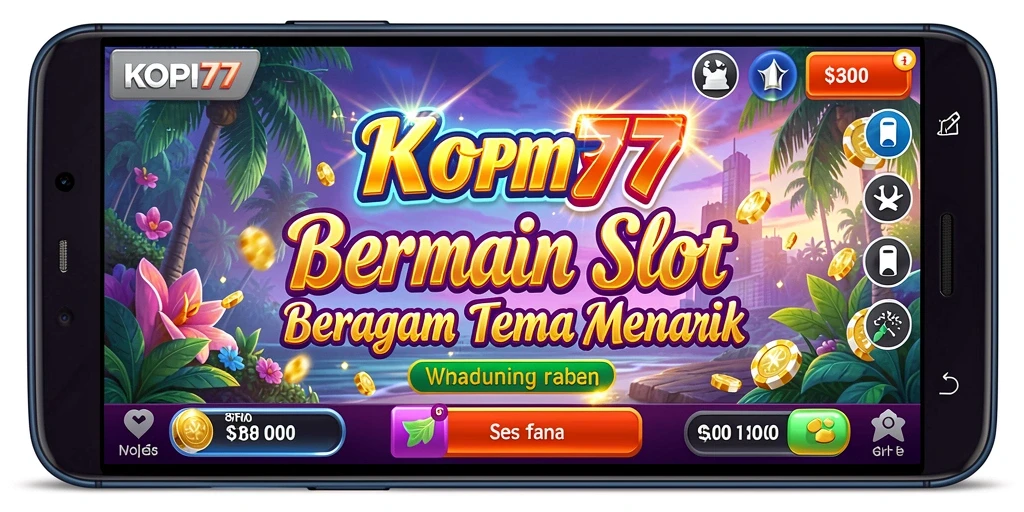 Screenshot KOPI77 menampilkan gameplay Slot yang menarik dan seru.