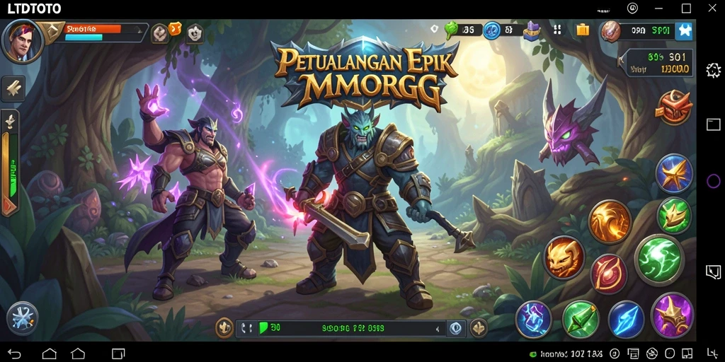 Gameplay LTDTOTO yang mendebarkan dalam dunia MMORPG.