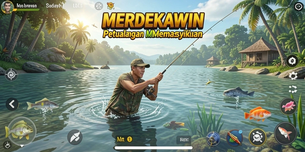 Tangkapan ikan yang menakjubkan dalam MERDEKAWIN.