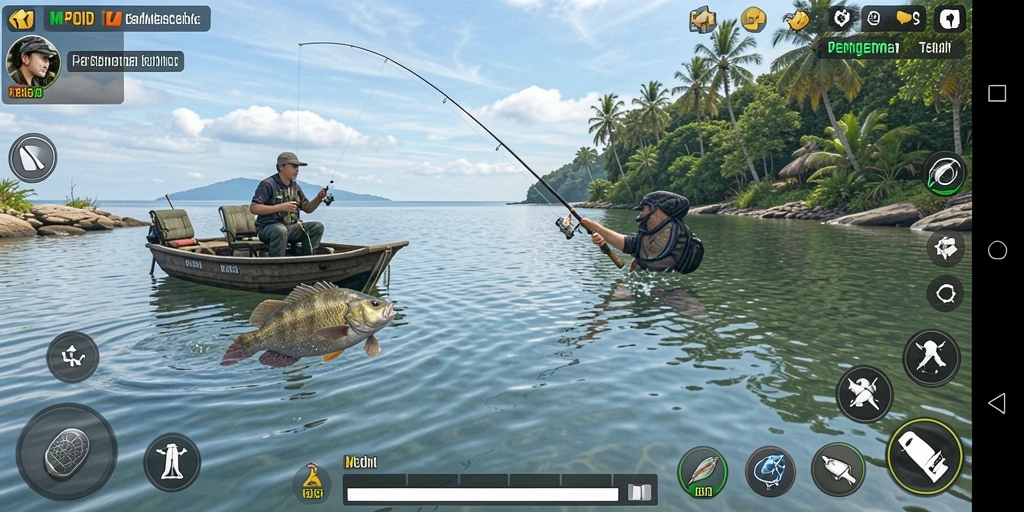 Tampilan menarik dari gameplay MPOID yang seru dan mendebarkan.