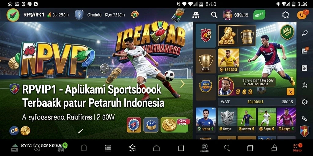 Tampilan gameplay menarik dari RPVIP1 yang menampilkan berbagai opsi taruhan.